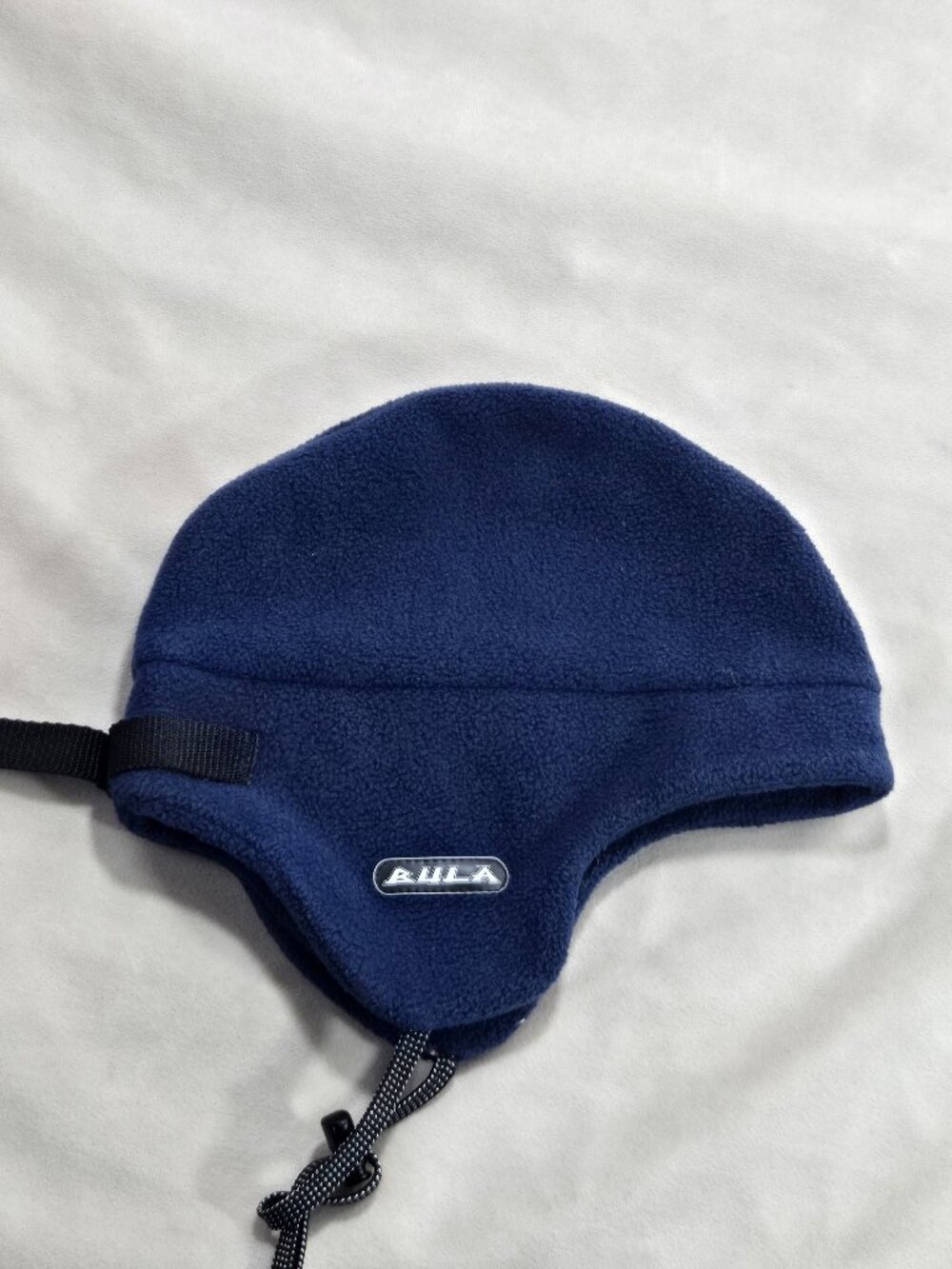 Bula Navy Fleece Winter Hat One Size Adjustable Chin Strap